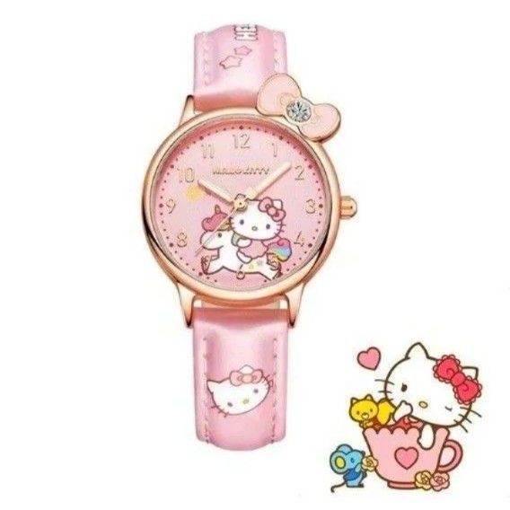 Sanrio HELLOKITTY… ○+*…キティちゃん…*+○ …腕時計♪ ハローキティ PINK サンリオ