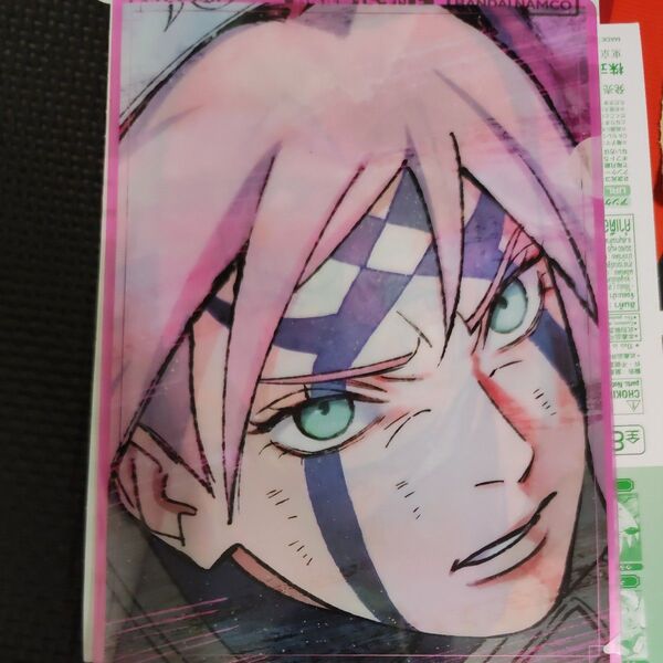 NARUTOナルト疾風伝 春野サクラ miniクリアファイル