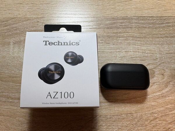 【1年保証あり、シリコンケース付き】Technics 完全ワイヤレスイヤホン EAH-AZ100 ブラック