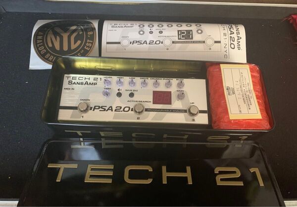 極美品!!TECH21 SansAmp PSA-2.0 ギターエフェクター