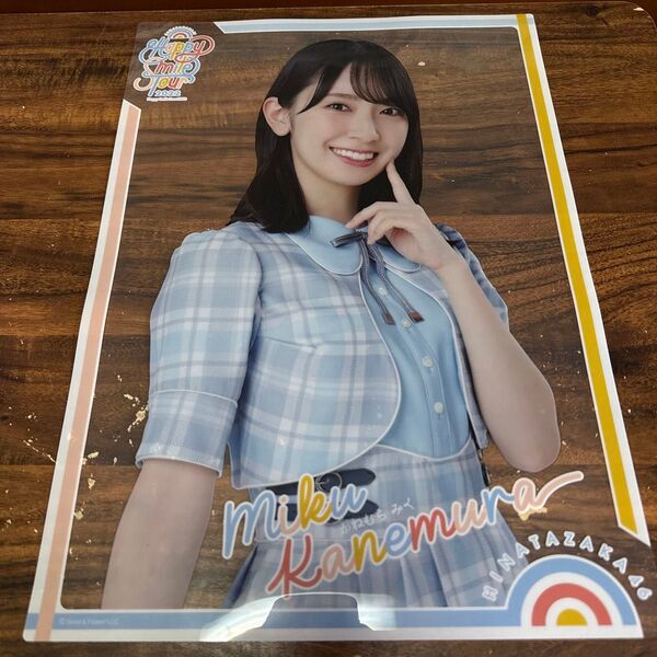 日向坂46 Happy Smile Tour 2022 金村美玖 クリアポスター
