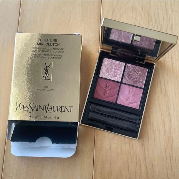 YSL クチュールミニクラッチ 500 メディナグロウ