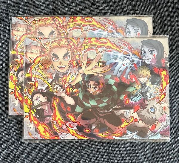 鬼滅の刃 映画特典(非売品)ミニイラストボード2枚
