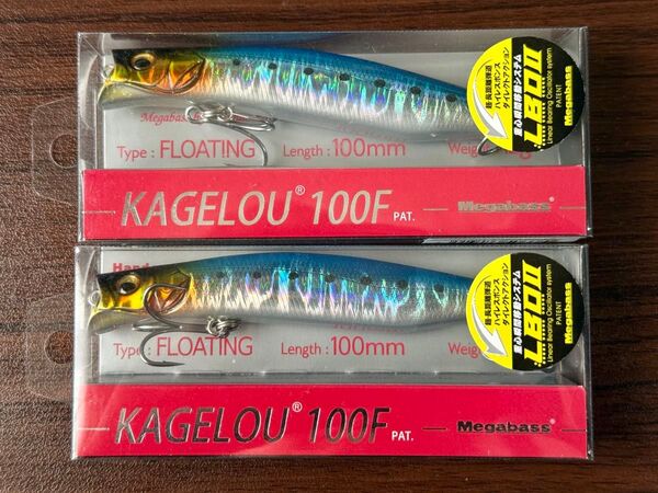 メガバス Megabass / カゲロウ100F ショップオリジナルカラー 2個セット KAGELOU