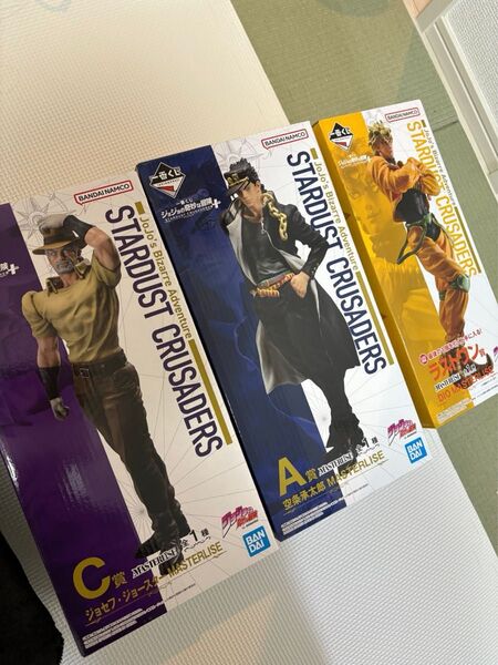 ジョジョ 一番くじ A賞 空条承太郎 C賞 ジョセフ ジョースター ラストワン DIO フィギュア