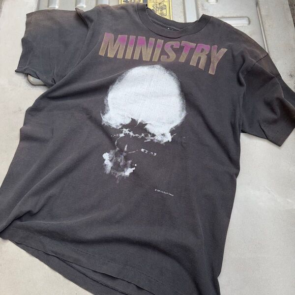 80s MINISTRY "THE MIND IS A TERRIBLE THIN" vintage t-shirt