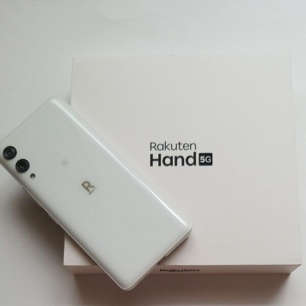 Rakuten Hand 5G 5.1インチ メモリー4GB ストレージ128GB ホワイト