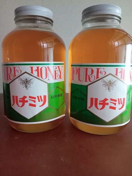 国産百花蜂蜜2400g×2