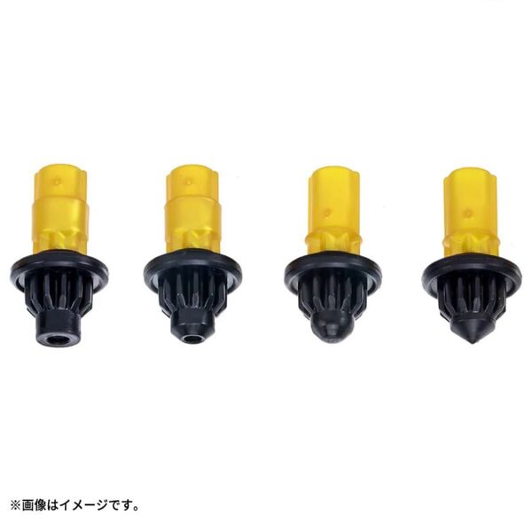 タカラトミーモール限定品ベイブレードX ビットセット F/ T/ B/ N ゴールドXブラック 新品未使用未開封品15