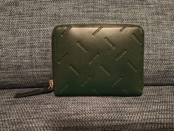 ポーター エンチェイス 財布 グリーン 極美品 PORTER
