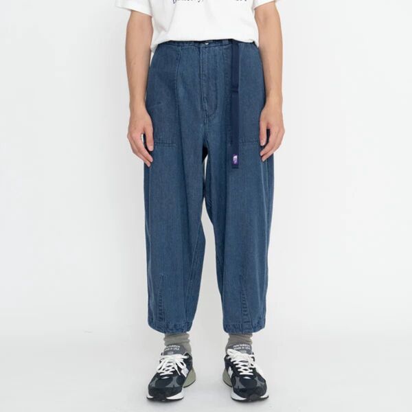 Denim Field Wide Cropped Pants NT5104N