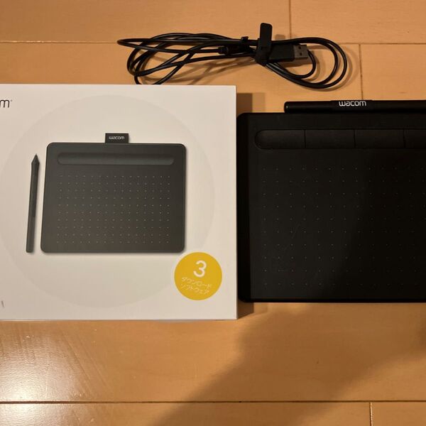 wacom ペンタブレット Intuos small CTL-4100/K0 ブラック
