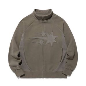 NICE GHOST CLUB 3STARS SWEAT JERSEY ZIP ナイスゴーストクラブ 3スター ジップアップ