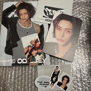 RIIZE ウォンビン ODYSSEY photobook 開封済 トレカ ライズ CD封入含む 抜けなし