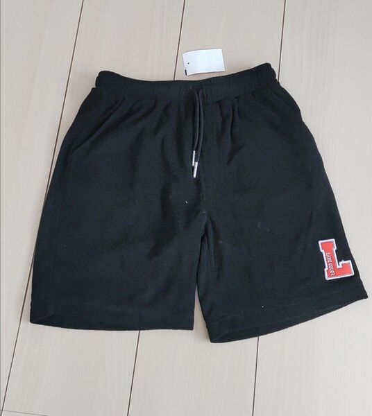 新品未使用タグ付き しまむら 120センチ 半ズボン ハーフパンツ パイル地