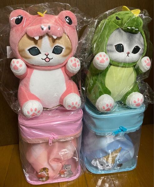 mofusand かいじゅうにゃん BIGぬいぐるみ 新品未開封 モフサンド 巾着付き ショルダー