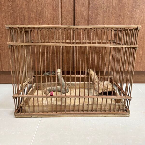 鳥かご 鳥籠 とりかご 昭和レトロ