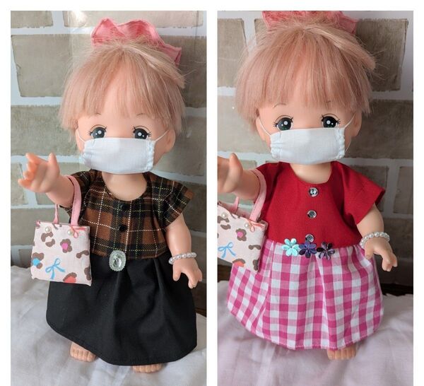 メルちゃん 服 ワンピース ハンドメイド5点