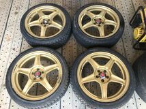 軽量 weds sport RS-5SS 17×7.5J+48 5H100 4本_画像1