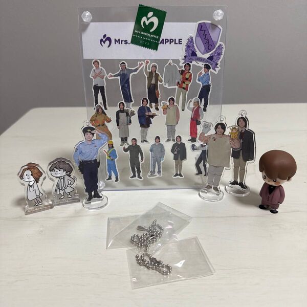 Mrs. GREEN APPLE ライラック アクスタ シール
