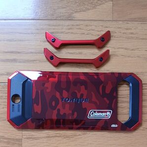 KYG01 TORQUE 5G Colemanモデル 背面カバー&フロントパーツ