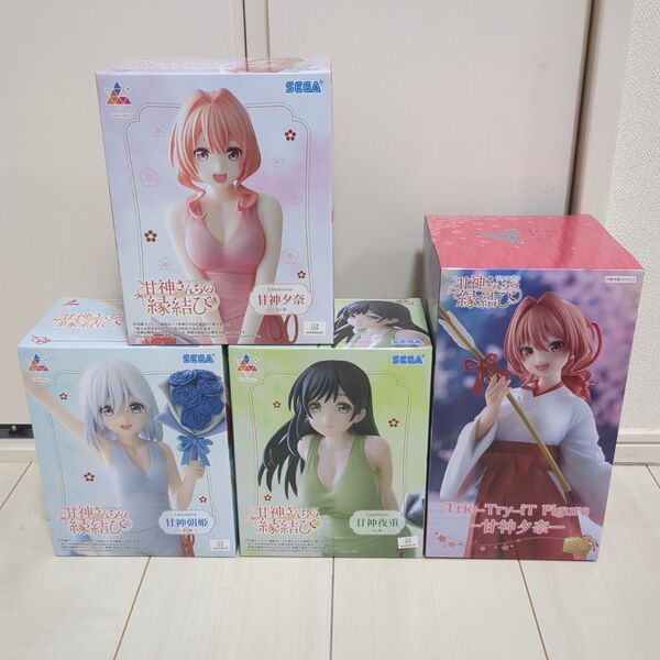 甘神さんちの縁結び フィギュア Luminasta 甘神夕奈 甘神朝姫 甘神夜重 Trio-Try-iT フィギュア-甘神夕奈-