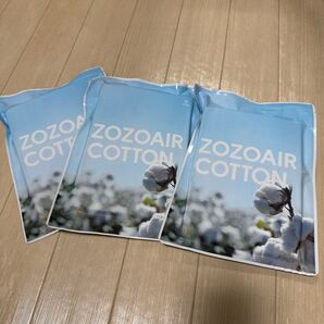ZOZOAIR コットン 半袖クルーネック ホワイト・ブラック 3点 S相当