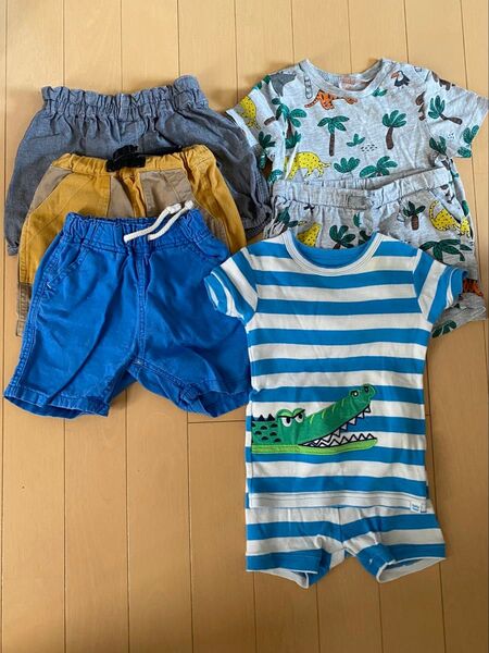 サイズ80 部屋着/ハーフパンツ まとめ売り GAP h&m DILASH