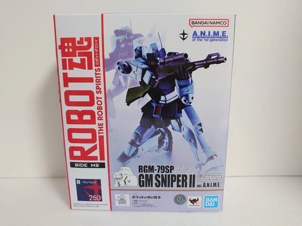 未開封品 BANDAI ROBOT魂 機動戦士ガンダム0080 ジムスナイパーⅡ ver. A.N.I.M.E.