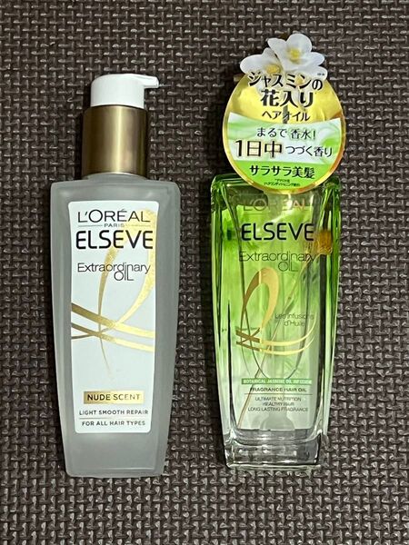 ロレアルパリ エルセーヴ エクストラオイル ジャスミン 100ml エクストラオーディナリーオイル ヌードエディション 100ml