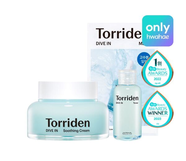 トリデン Torriden スージングクリーム 100ml ダイブイントナー 50ml パック1枚