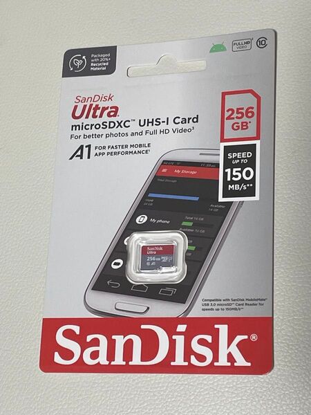 新品 SanDisk microSD 256GB マイクロSDカード
