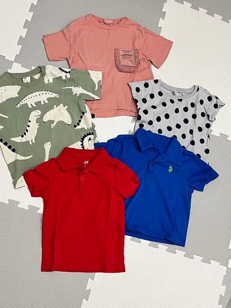 BREEZE H&M POLO 無印良品 子供服 半袖Tシャツ まとめ売り 5枚セット