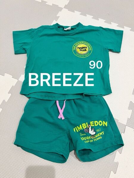 値下げ BREEZE Tシャツ&ハーフパンツセット セットアップ 男の子