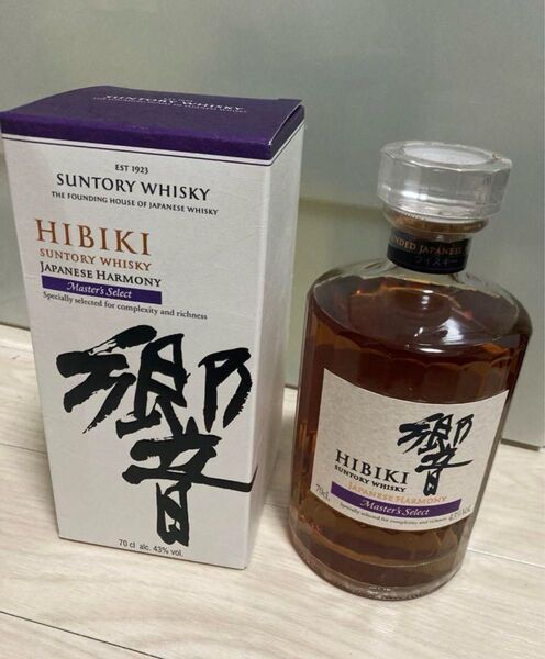 サントリーウイスキー 響 ジャパニーズハーモニー マスターズセレクト アルコール43% 700ml