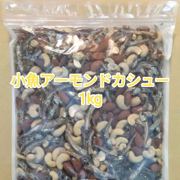 小魚アーモンド&カシューナッツ 1kg