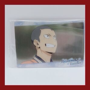 新品未開封 ハイキュー!! TO THE TOP ウエハース カード ウエハース5 キャラクターカード アニメ田中龍之介 烏野高校