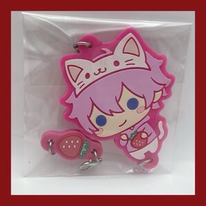 すとぷり ラバスト さとみ アニマル 繋がる ラバスト ラバーストラップ ラバーマスコット ラバーストラップ キーホルダー