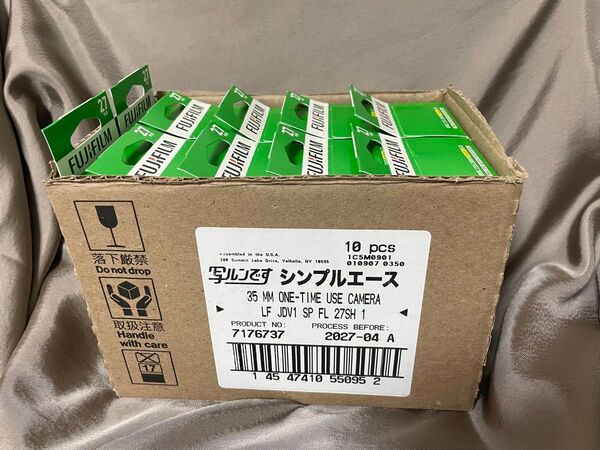 【未使用】FUJIFILM★写ルンです★2027年4月 シンプルエース★27枚撮★10個セット★