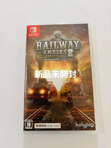 新品未開封 レイルウェイ エンパイア 2 Nintendo Switch エディション