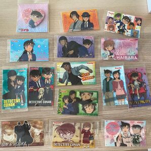 名探偵コナン ウエハース シール 缶バッジ グッズ 未開封 カード