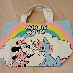 トートバッグ ランチバッグ ミニーちゃん Minnie ミニーマウス ユニコーン かわいい
