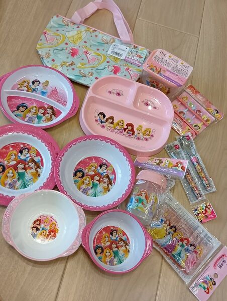 ディズニー DISNEY プリンセス Princess ラプンツェル ベル アリエル オーロラ姫 ジャスミン 白雪姫 食育 幼児