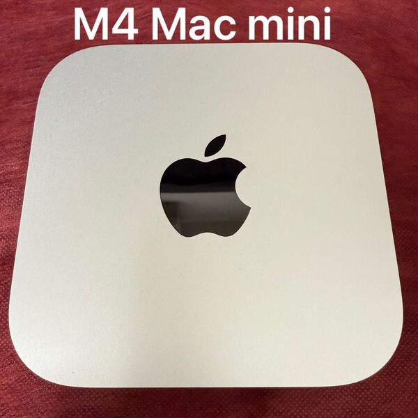 M4 Mac mini MU9D3J/A SSD256GB メモリ16GB 2024モデル Apple