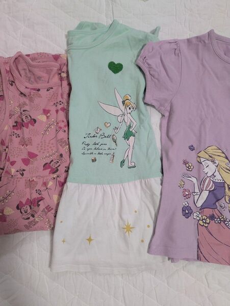 Tシャツ ワンピース 七分丈パンツ 6点セット 130 女の子