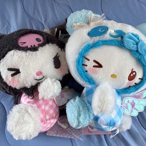 サンリオキャラクターズ クロミ マイメロディエモきゅーとエンジェルBIGぬいぐるみ