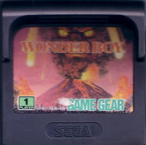 *[ Europe версия GG]Wonder Boy[ROM только ]( б/у ) wonder Boy 