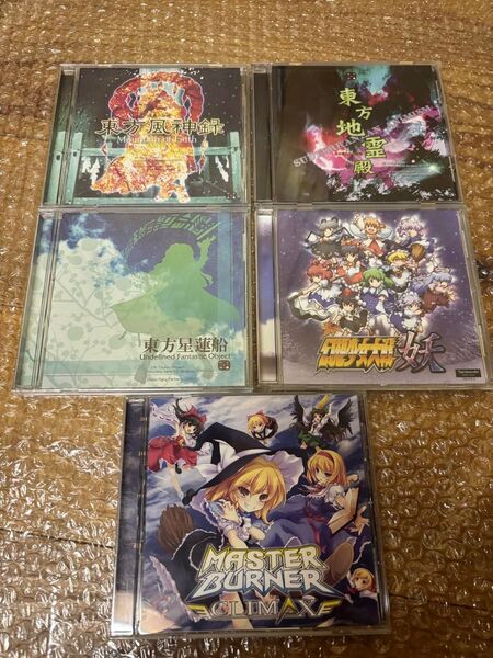 東方 PCゲーム 5本セット シューティング