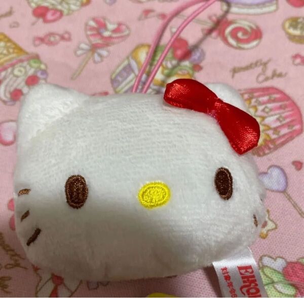 ハローキティ キティちゃん サンリオ ぬいぐるみ 猫 キーホルダー ゴム キティ チャーム