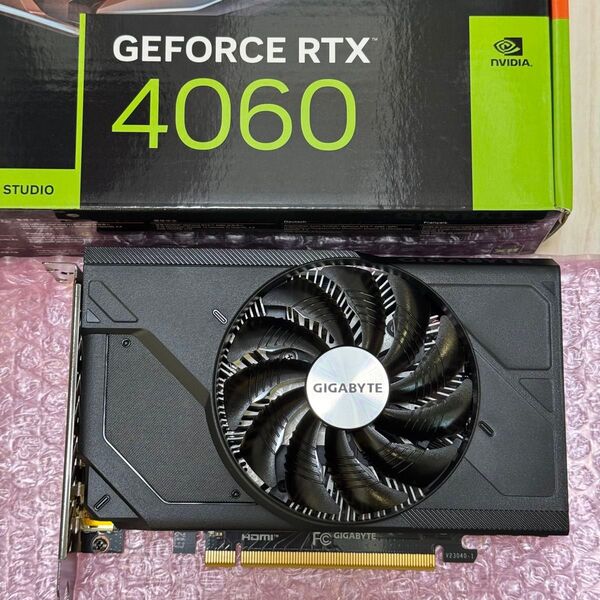 GIGABYTE GeForce RTX 4060 GV-N4060D6-8GD GDDR6 8GB ITX ショート